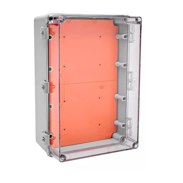 Quadro comando PVC 45x30x20cm Tampa transparente IP68 Rohdina